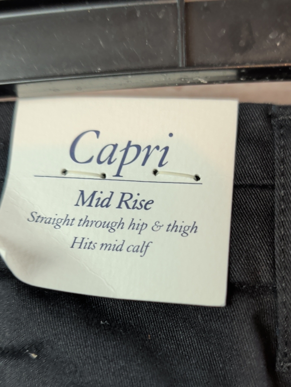 Croft & Barrow Capri Pants Size 16 New Nwt - Picture 7 of 8